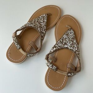 Skemo Beaded Sandals Sz 9